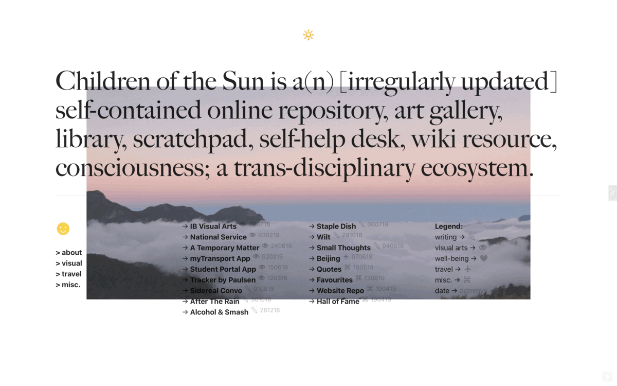 childrenofthesun.one archives